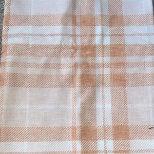 NWT Spoonflower Petal Signature Cotton Fall Plaid 2 Yards X80